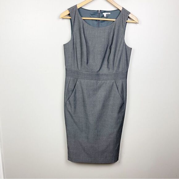 Halogen Dresses & Skirts - Halogen Gray Sheath Dress Size 6
